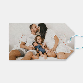Custom Photo Gift Tags