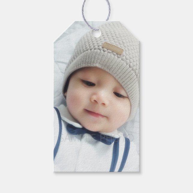 Custom Photo Gift Tags (Front)