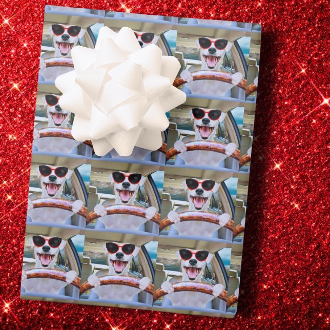 Custom Photo Gift Wrap, Dog Custom Image Wrapping Paper (Creator Uploaded)