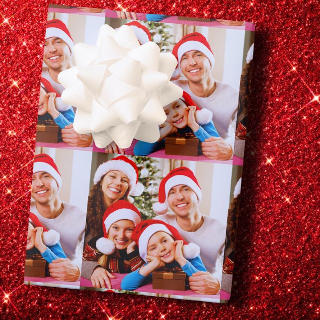 Custom Photo Gift Wrap , Family Custom Image Wrap (Creator Uploaded)
