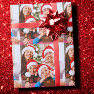 Custom Photo Gift Wrap , Family Custom Image Wrap