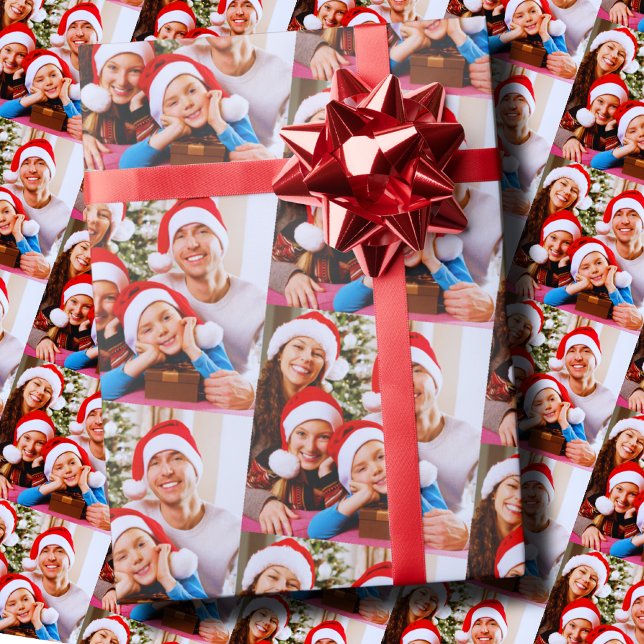 Custom Photo Gift Wrap , Family Custom Image Wrap (Creator Uploaded)