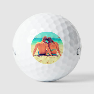 Custom Photo Golf Balls Upload Your Photo - Love