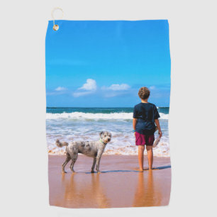 Custom Photo Golf Towel with Your Photos Design