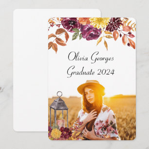custom photo graduate card