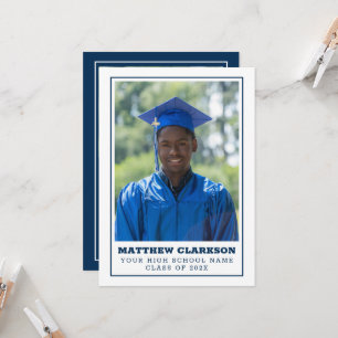 Custom Photo Graduate  Invitation