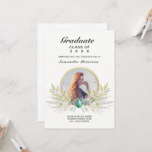 Custom Photo Graduate Invitation