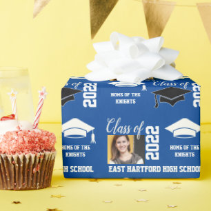 Custom Photo Graduation Gift Wrap