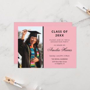 Custom Photo Graduation  Invitation
