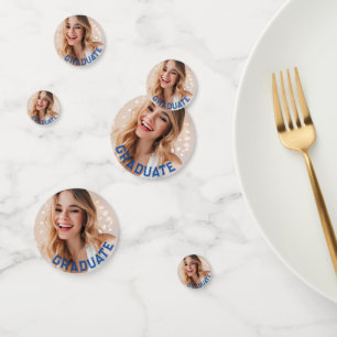Custom Photo Graduation Party Table Confetti