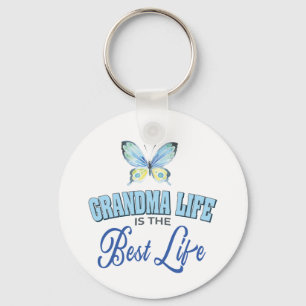 Custom Photo Grandma  Key Ring