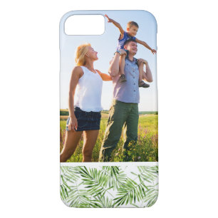 Custom Photo Green Palm Leaves iPhone 8/7 Case