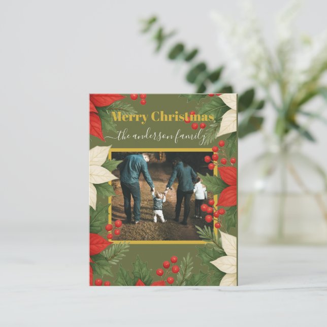 Custom Photo Greeting Card Customise (Standing Front)