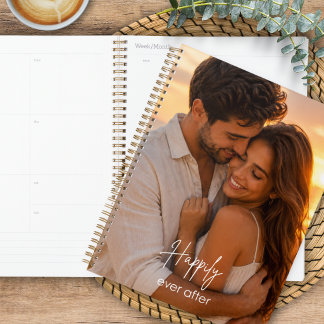 Custom Photo Happily Ever After Planner