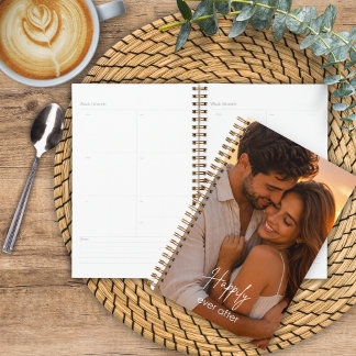 Custom Photo Happily Ever After Planner