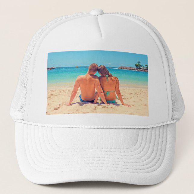 Custom Photo Hat Personalised Gift (Front)