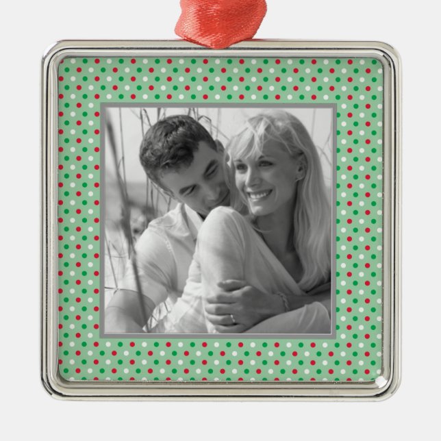 Custom Photo Holiday Ornaments (Front)