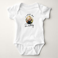 Custom Photo I Love My Daddy Dad Father's Day