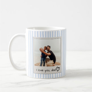 Custom Photo "I Love You Dad" Coffee Mug