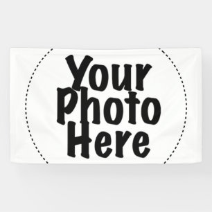 Custom PHOTO IMAGE Party Banner