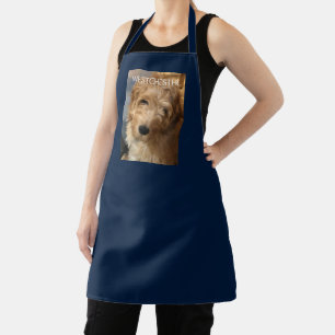 Custom photo image picture logo text personalised apron