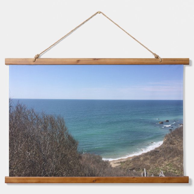 Custom photo image picture personalised horizontal hanging tapestry (Front)
