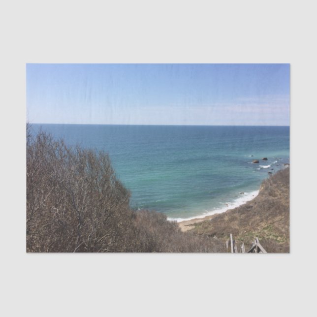 Custom photo image picture personalised tissue paper (Front)