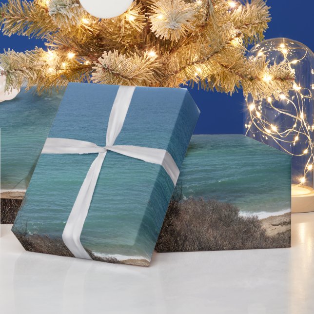 Custom photo image picture personalised wrapping paper (Holidays)