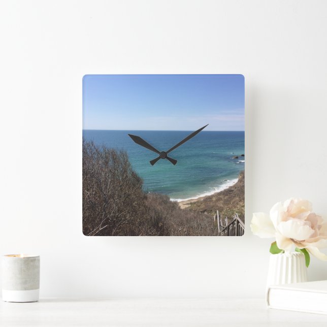 Custom photo image picture square wall clock (Home)