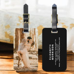 Custom Photo Instagram Luggage Tag<br><div class="desc">Make your travels memorable with this personalised photo Instagram luggage tag. Showcase your favourite Instagram-worthy photo, adding a unique and stylish touch to your bags. This durable tag ensures easy identification and includes space for personal information, keeping your luggage secure and chic. Perfect for frequent flyers, vacations, or as a...</div>