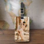 Custom Photo Instagram Luggage Tag<br><div class="desc">Make your travels memorable with this personalised photo Instagram luggage tag. Showcase your favourite Instagram-worthy photo, adding a unique and stylish touch to your bags. This durable tag ensures easy identification and includes space for personal information, keeping your luggage secure and chic. Perfect for frequent flyers, vacations, or as a...</div>