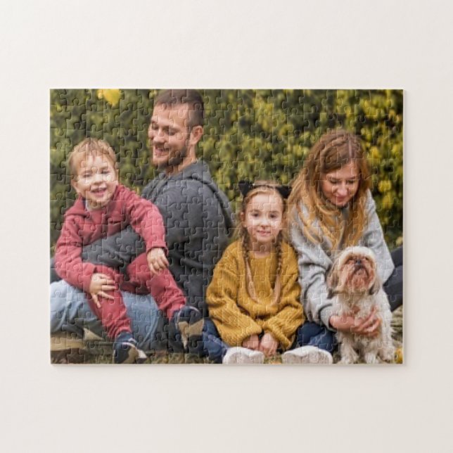 Custom photo jigsaw puzzle (Horizontal)
