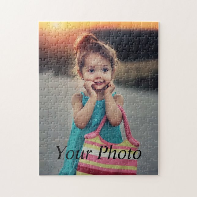 Custom Photo Jigsaw Puzzle (Vertical)