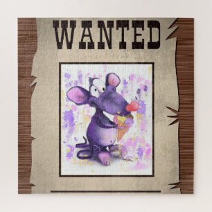 Custom Photo Jigsaw Puzzle - Wanted