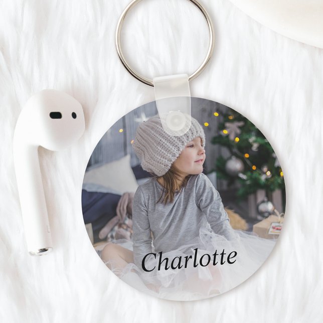 Custom Photo Keepsake Key Ring (Creator Uploaded)
