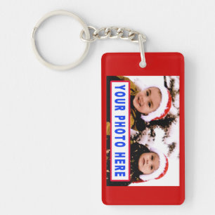 Custom Photo Key Chain proportioned for 4x6 Photo