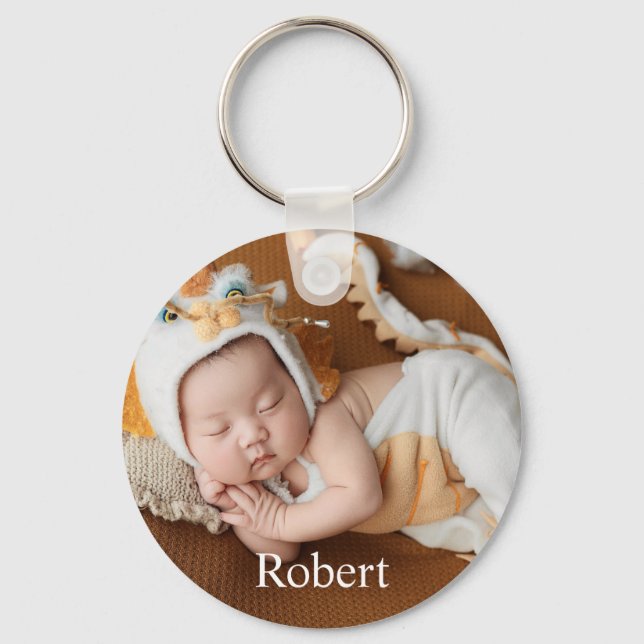 Custom Photo Key Ring (Front)