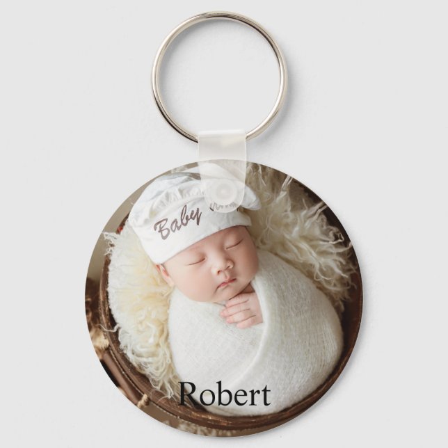 Custom Photo Key Ring (Front)