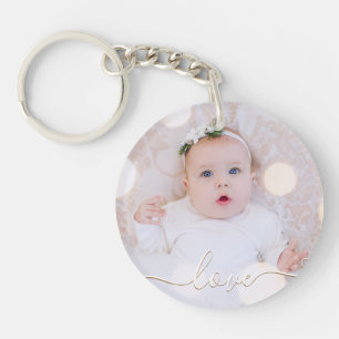 Custom Photo Key Ring