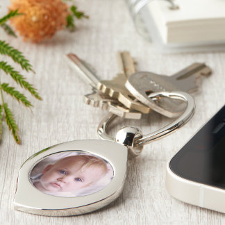 Custom photo key ring