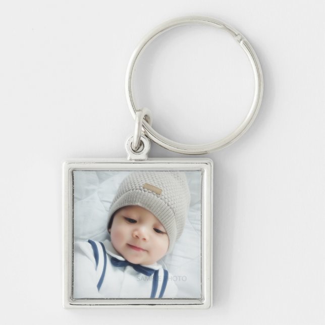 Custom Photo Key Ring (Front)