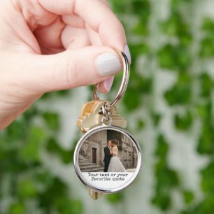 Custom photo keychain, Birthday Mum gift Keychain