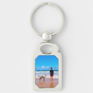 Custom Photo Keychain Gift with Your Photos Design