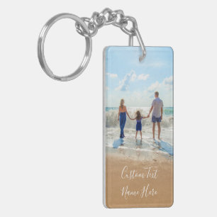 Custom Photo Keychain Gift Your Photos and Text