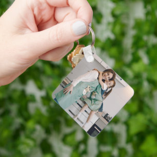 Custom photo keychain, Mothers day, Birthday gift Key Ring
