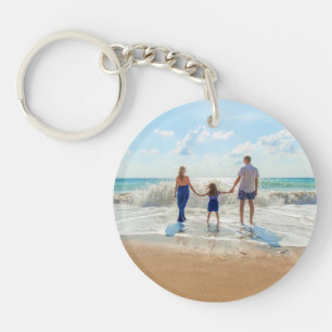 Custom Photo Keychain Your Design - Summer