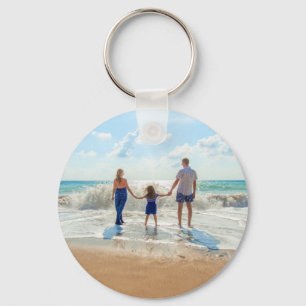 Custom Photo Keychain - Your Own Design - Summer