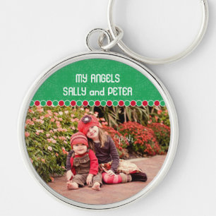 Custom Photo Large Premium Keychain
