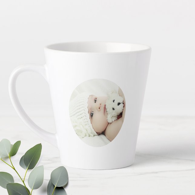 Custom Photo Latte Mug (Creator Uploaded)