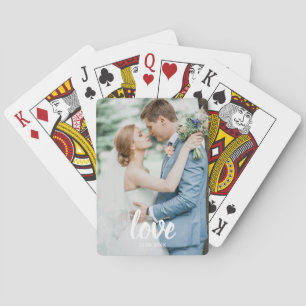 Custom Photo Love Script Playing Cards – Personali Playing Cards